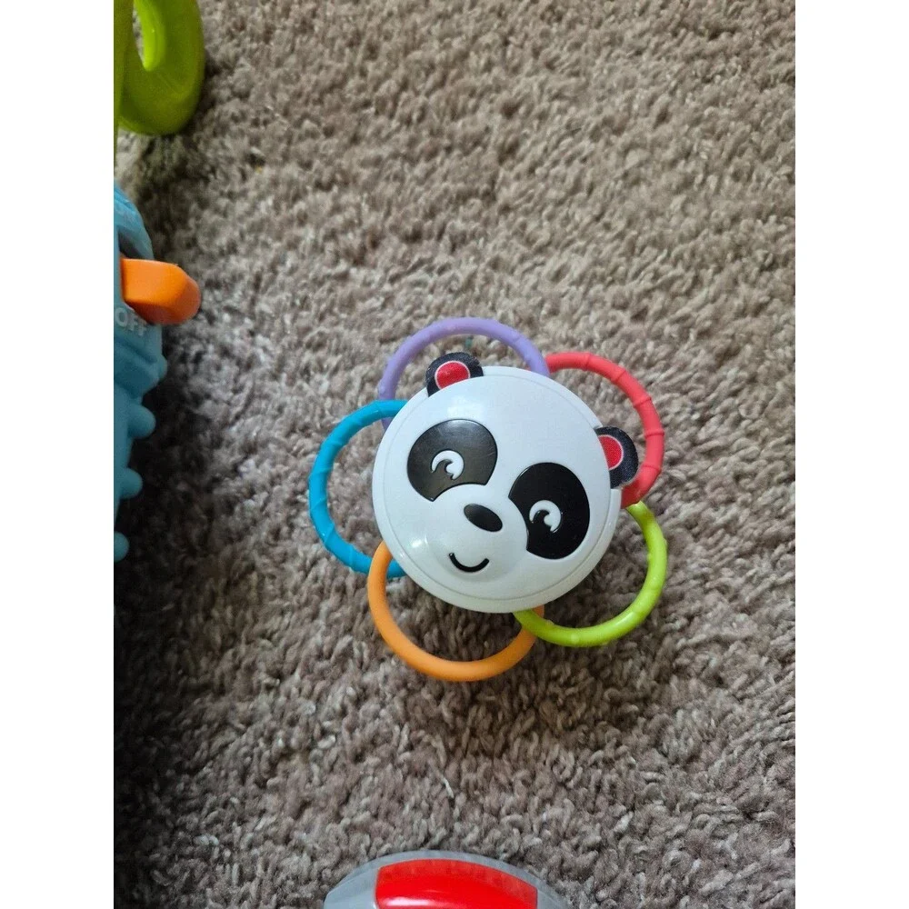 Fisher price vacumm phone and sensory toy lot